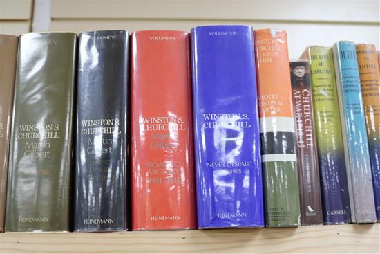 Churchill, Winston Spencer - A collection of works and biographies (36 vols)